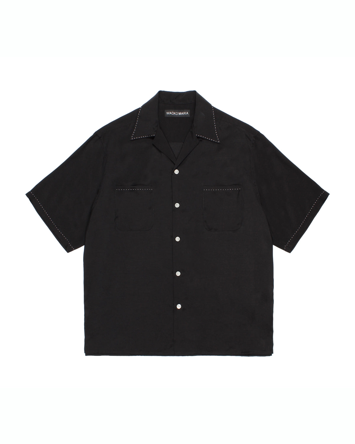 WACKO MARIA / 50'S OPEN COLLAR SHIRT S/S -TYPE3- (26SS-WMS-OC07)