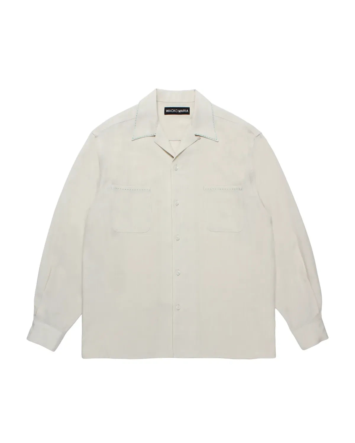 WACKO MARIA  / 50'S OPEN COLLAR SHIRT -TYPE5- (25FW-WMS-OC10)