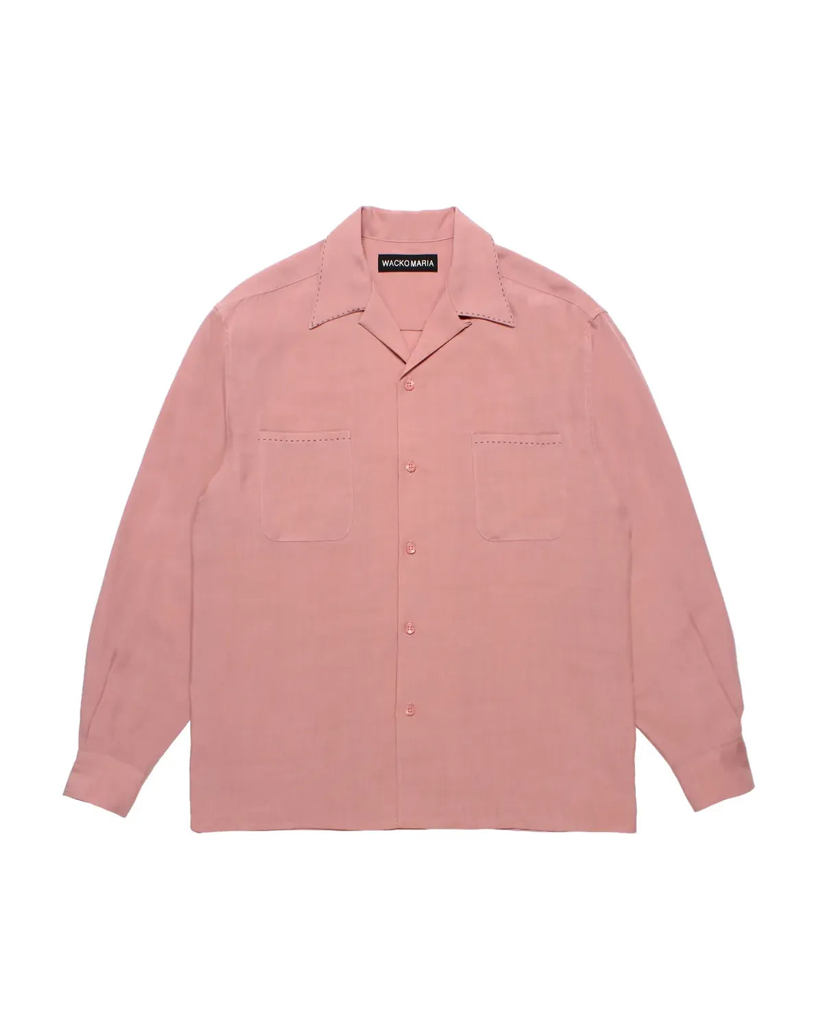WACKO MARIA  / 50'S OPEN COLLAR SHIRT -TYPE5- (25FW-WMS-OC10)