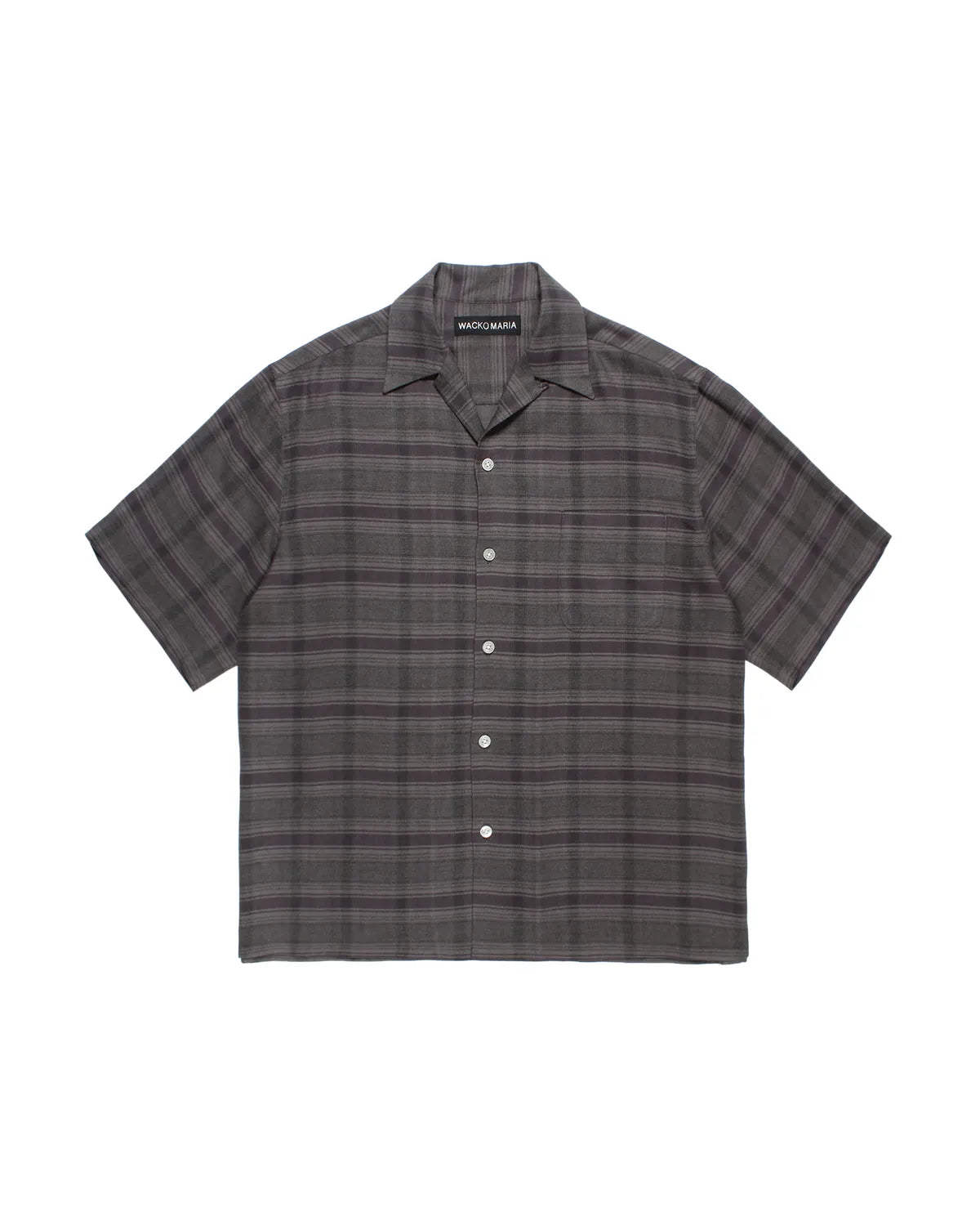 WACKO MARIA(ワコマリア) / OMBRE CHECK OPEN COLLAR SHIRT S/S -TYPE
