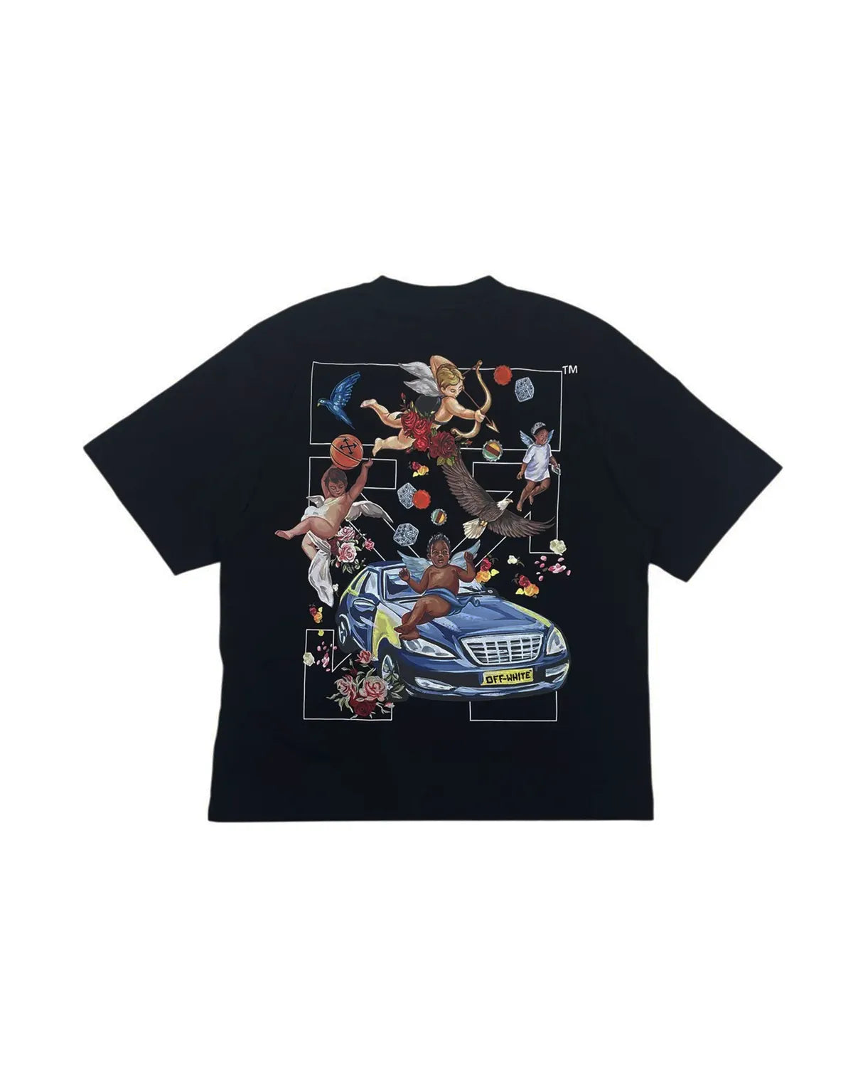 Off-White™ / FRESCO ARROW SKATE S/S TEE (OMAS25-RTW0043)