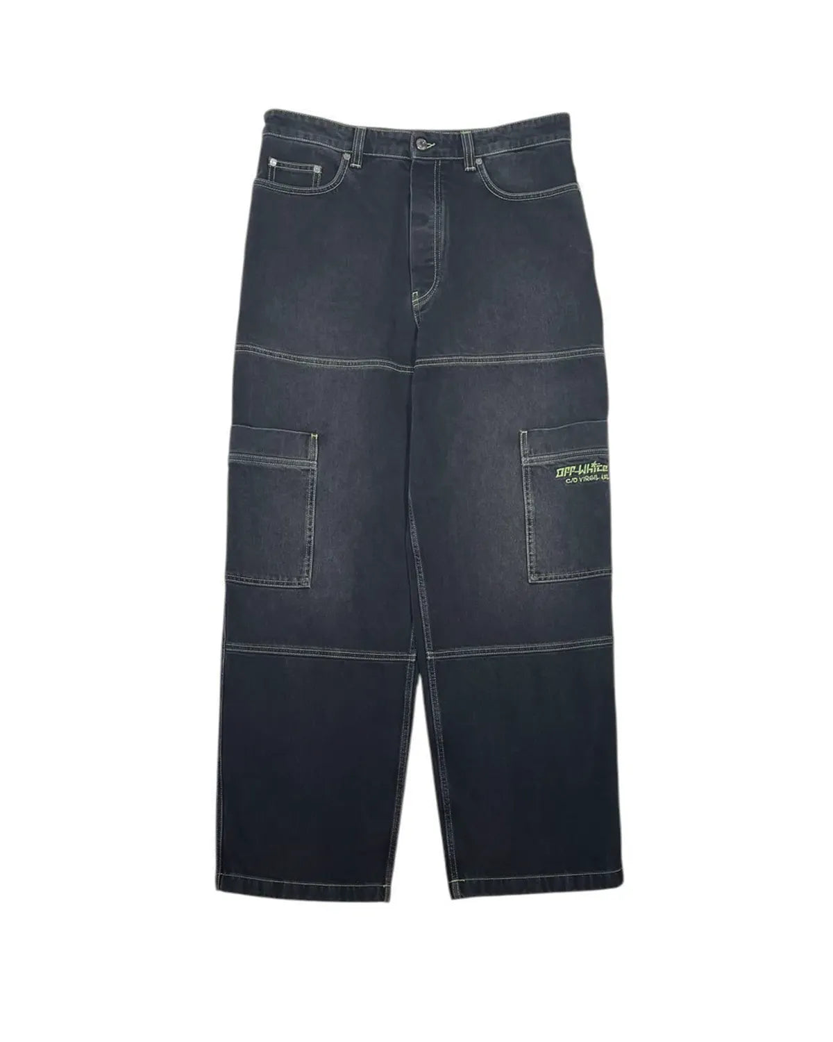 Off-White™ / OFF IRREG DEN CARGO JEANS (OMYS25-RTW0524)
