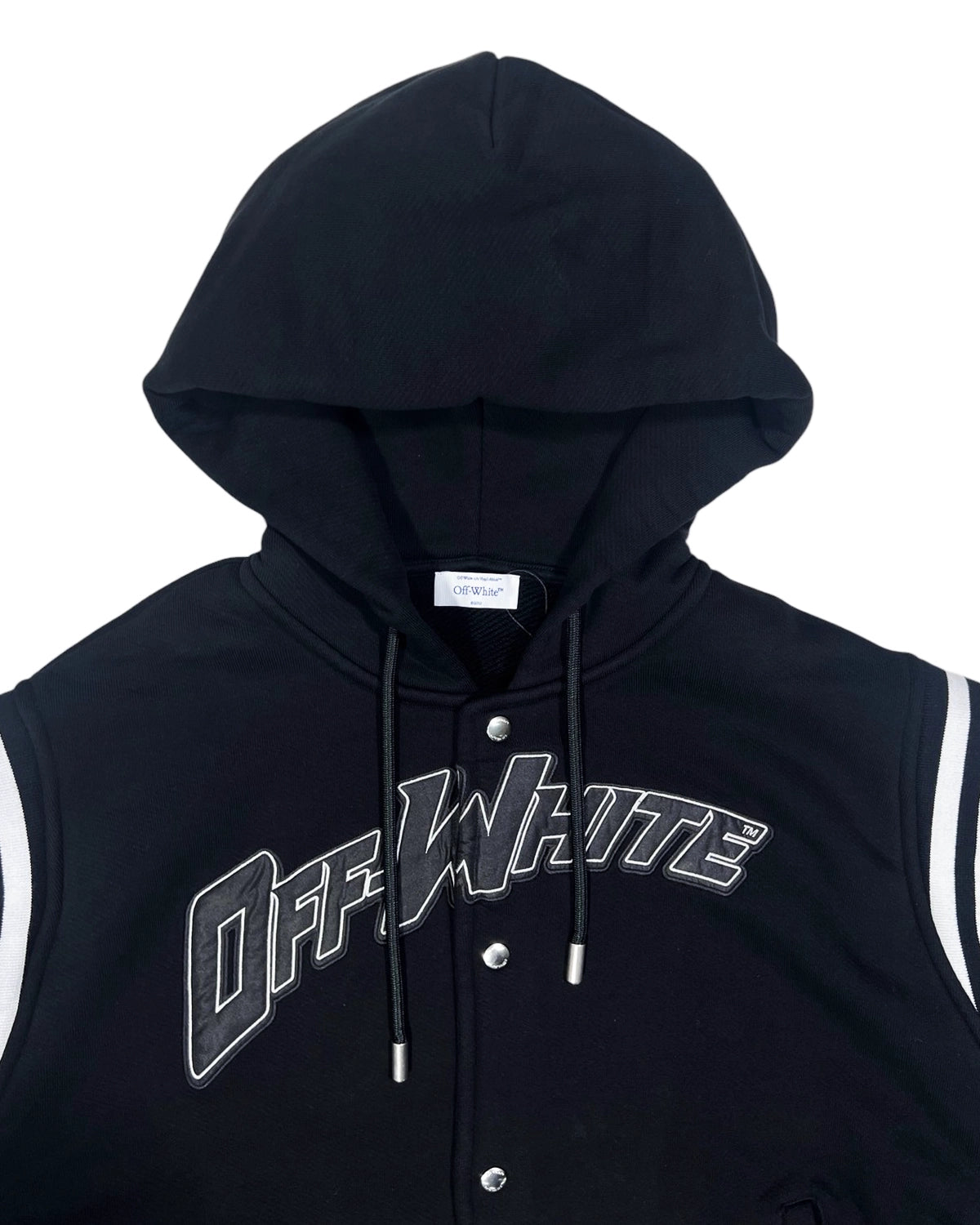 Off-White™ / 00 FLEECE VARSITY HOODIE (OMES25-RTW0278)