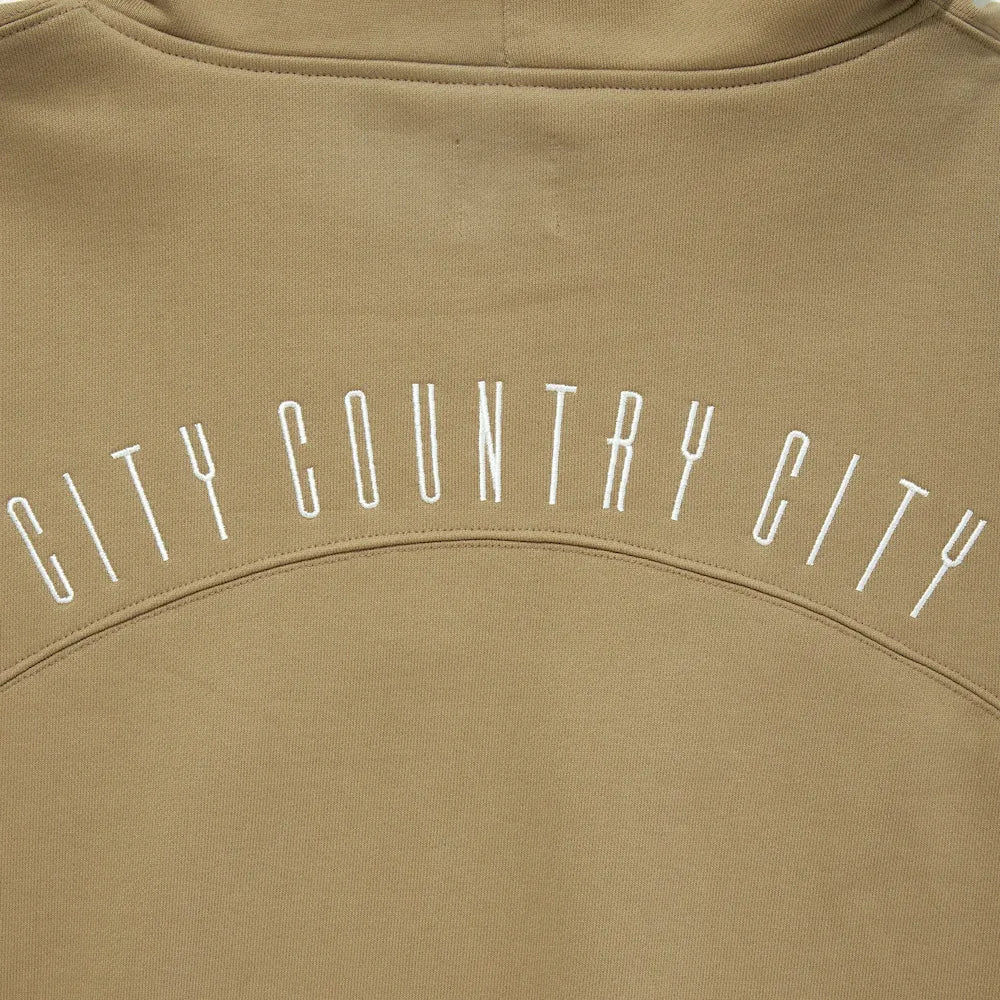 CITY COUNTRY CITY / SWITCHING COTTON HOODIE (CCC-243C003)