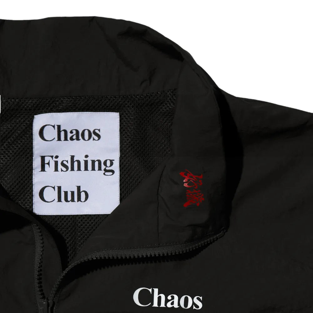 Chaos Fishing Club / LOGO ART JACKET BLACK (CFC-24AW-JK03)