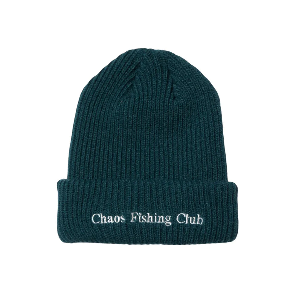 Chaos Fishing Club / LOGO WATCH CAP YELLOW (CFC-24AW-CAP02)