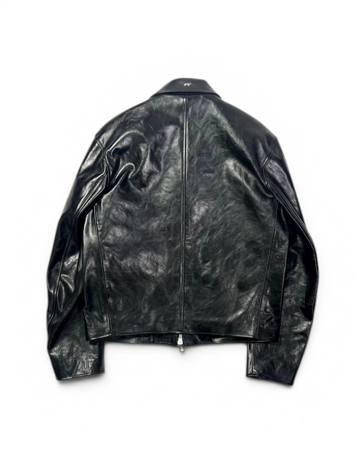 OUR LEGACY / MINI JACKET Top Dyed Black Leather (M4239MTD)