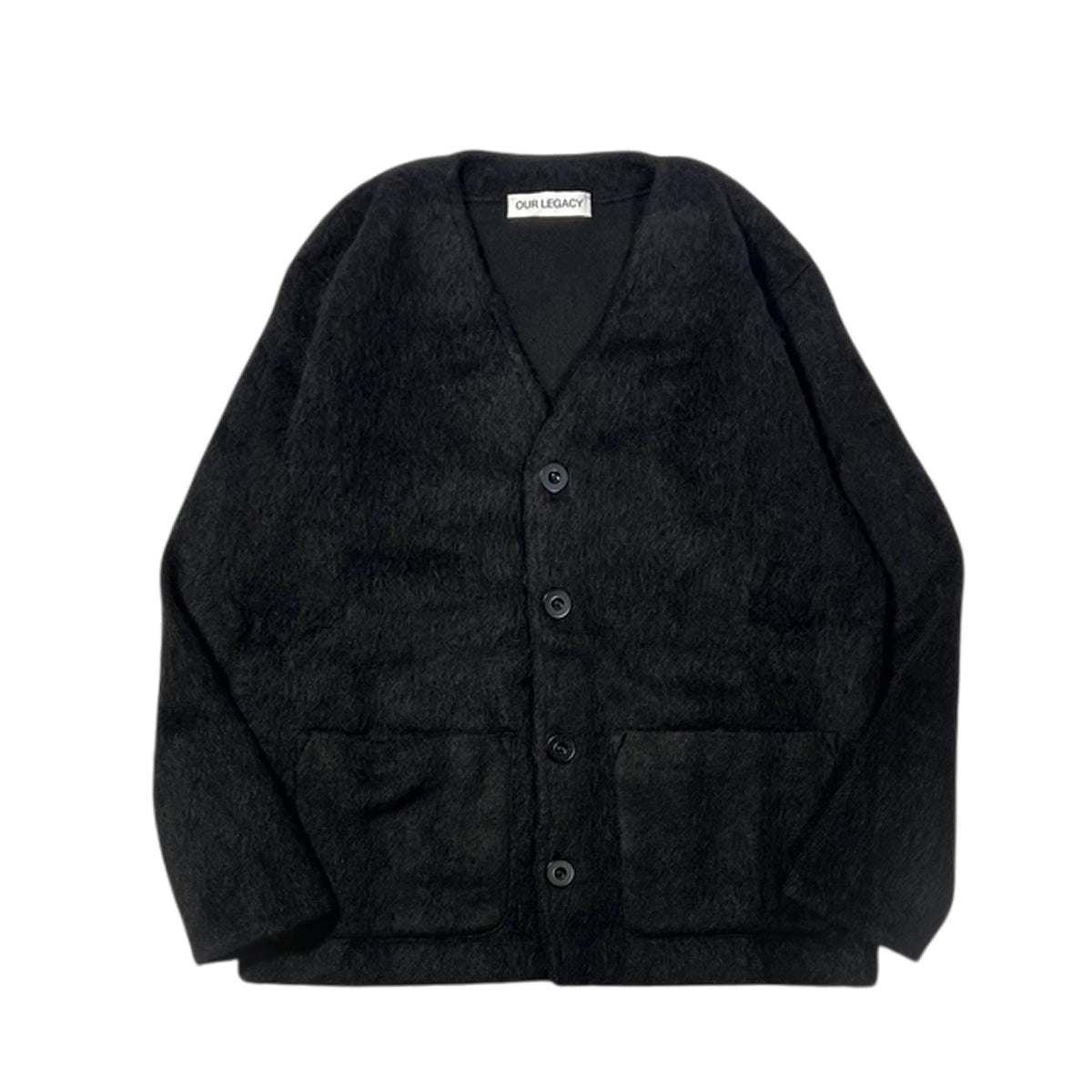 our legacy カーディガン　BLACK 46 OUR LEGACY (アワーレガシー) / CARDIGAN Black Mohair | 公式通販