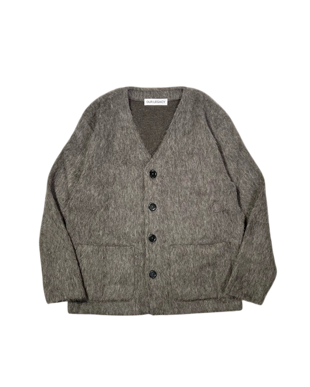 OUR LEGACY (アワーレガシー) / CARDIGAN Mole Grey Hairy Wool | 公式