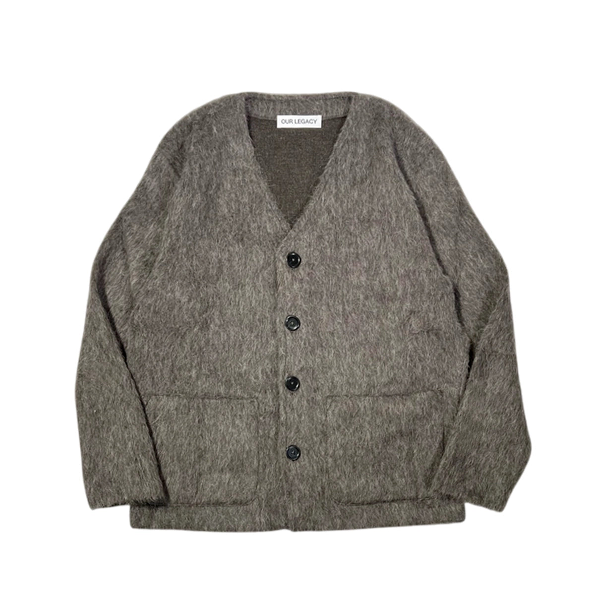 OUR LEGACY (アワーレガシー) / CARDIGAN Mole Grey Hairy Wool | 公式