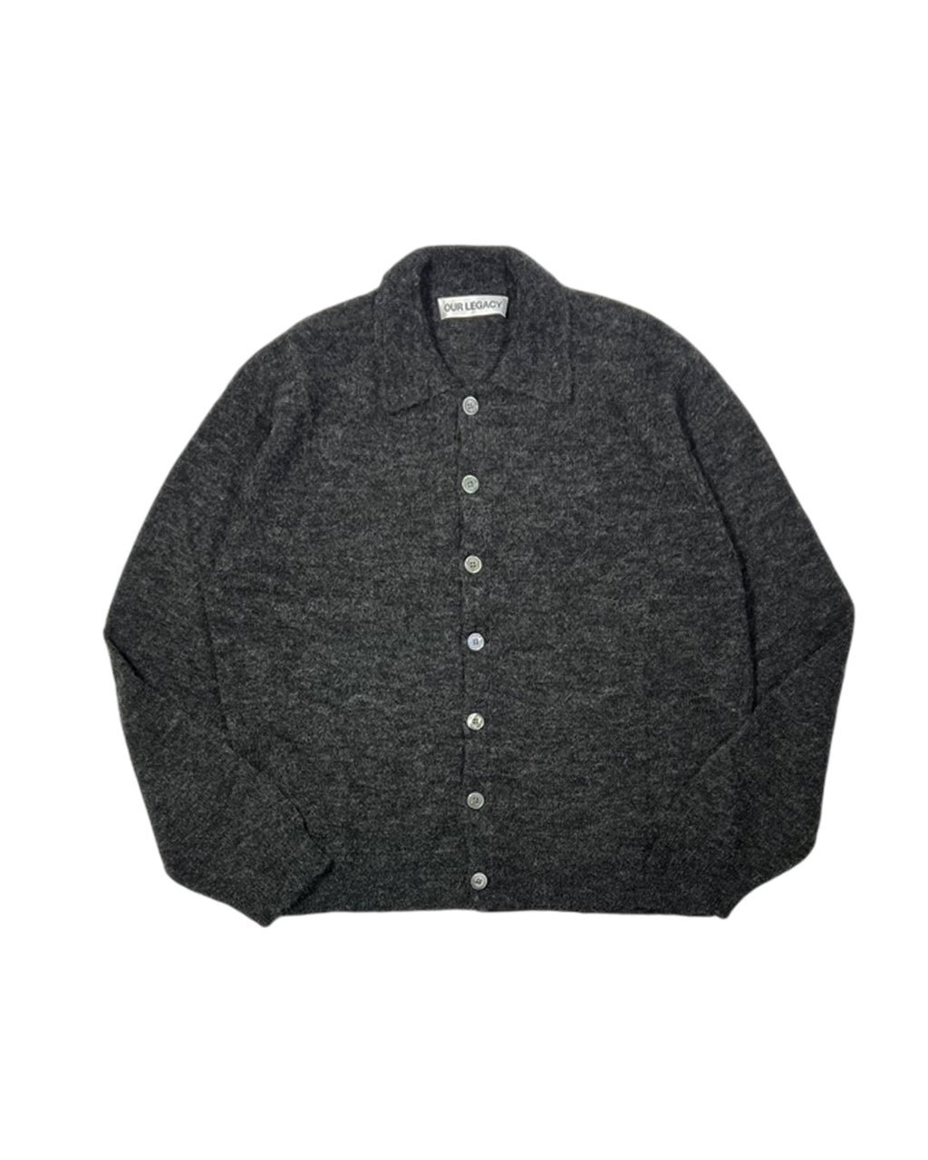 OUR LEGACY (アワーレガシー) / EVENING POLO Charcoal Melange Fuzzy OUR LEGACY (アワーレガシー) / EVENING POLO Charcoal Melange Fuzzy