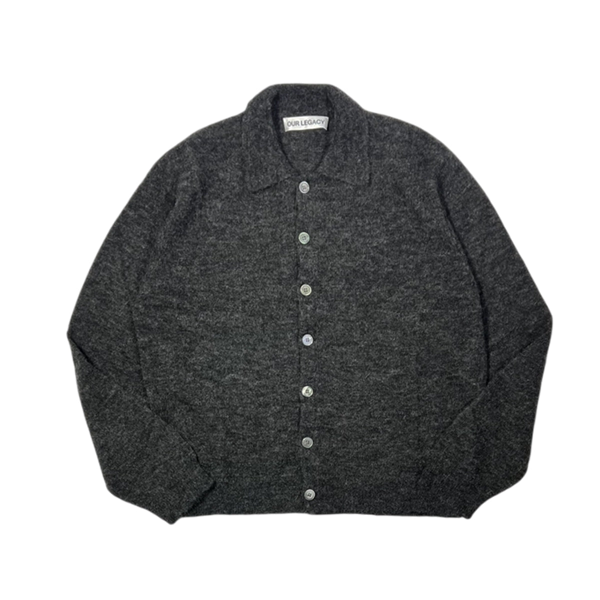 OUR LEGACY (アワーレガシー) / EVENING POLO Charcoal Melange Fuzzy