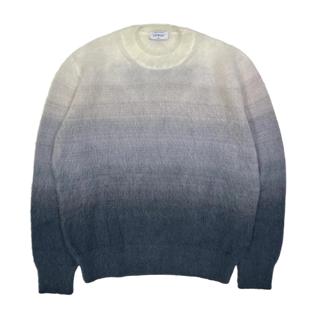 Off-White™ の MOHAIR ARROW GRAD KNIT CREWNECK (OMHF24-RTW0315)