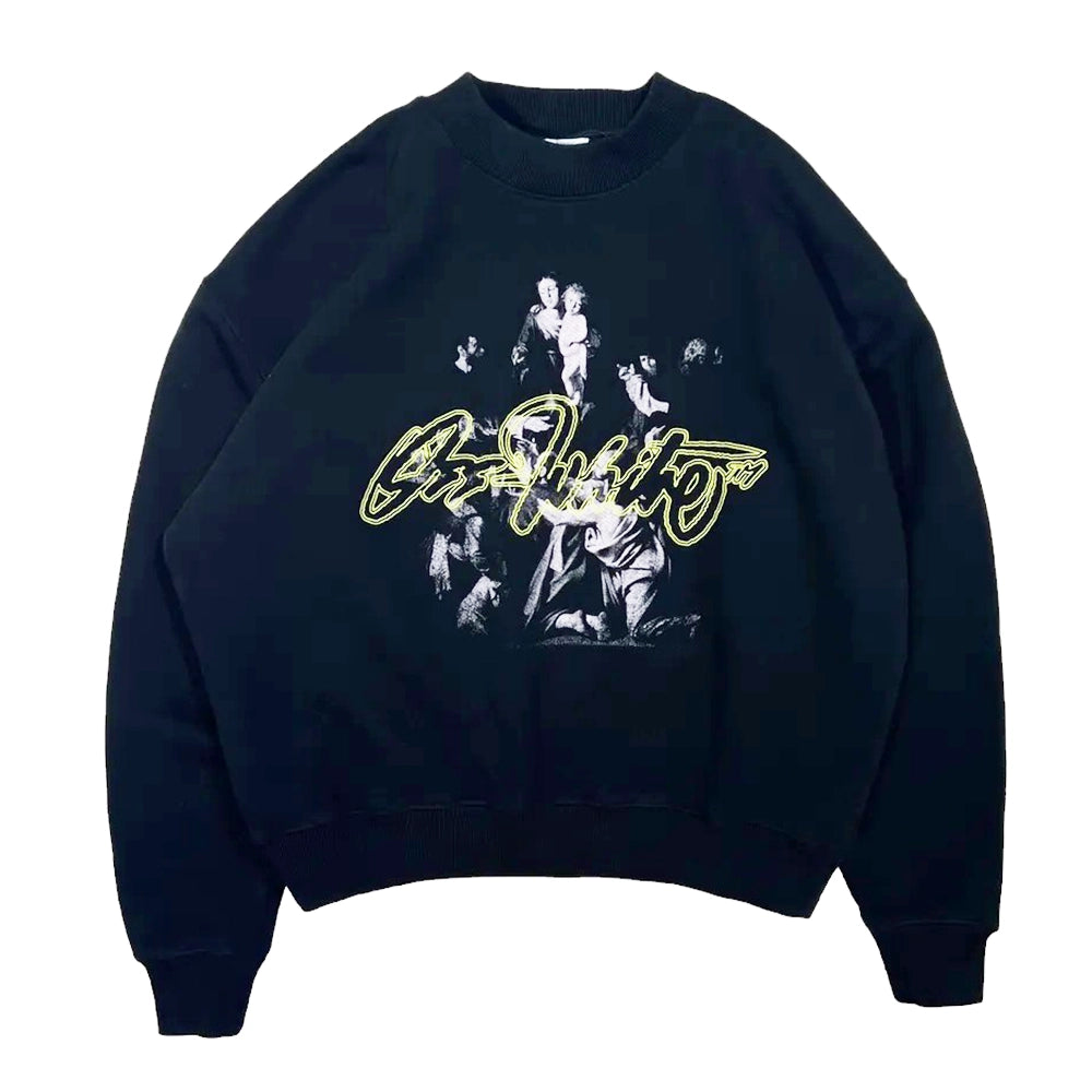 Off-White™ の SCRIPT MARY SKATE CREWNECK (OMBF24-RTW0088)