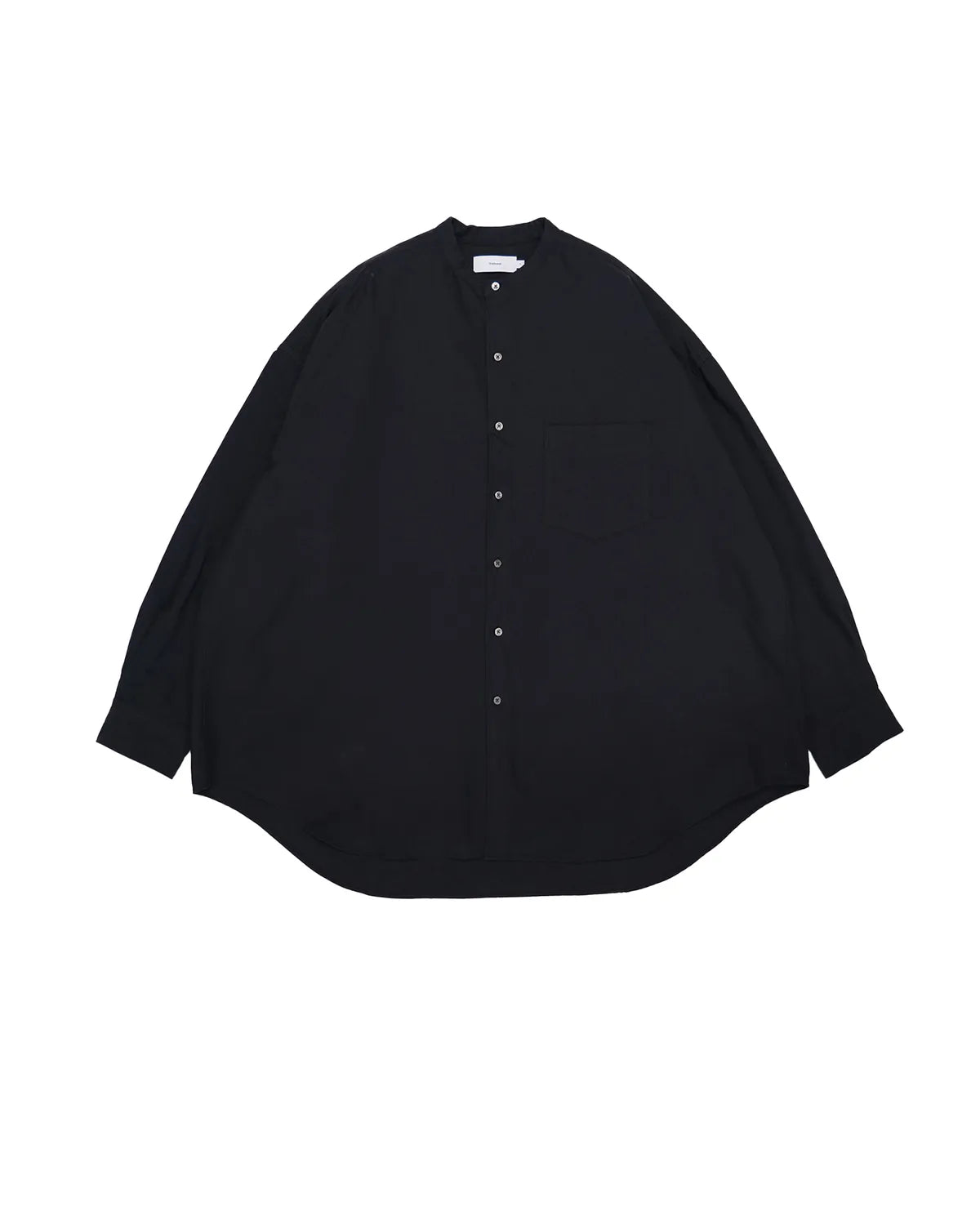Graphpaper / Oxford L/S Oversized Band Collar Shirt (GM263-50022B)