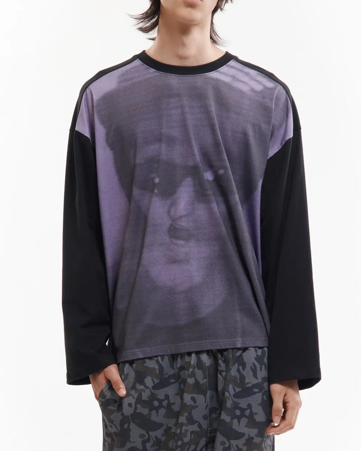 P.A.M.（Perks And Mini) の EYEDRESS × PAM COLOUR BLOCK LS TEE (1614)