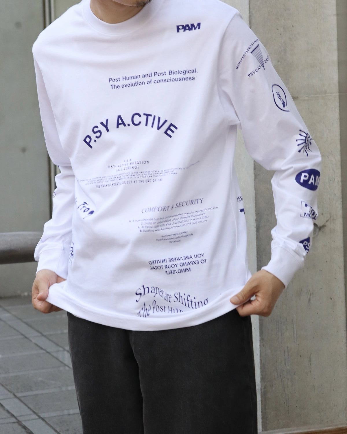 P.A.M.（Perks And Mini) の TEST SHEET LS TEE (1610/B)
