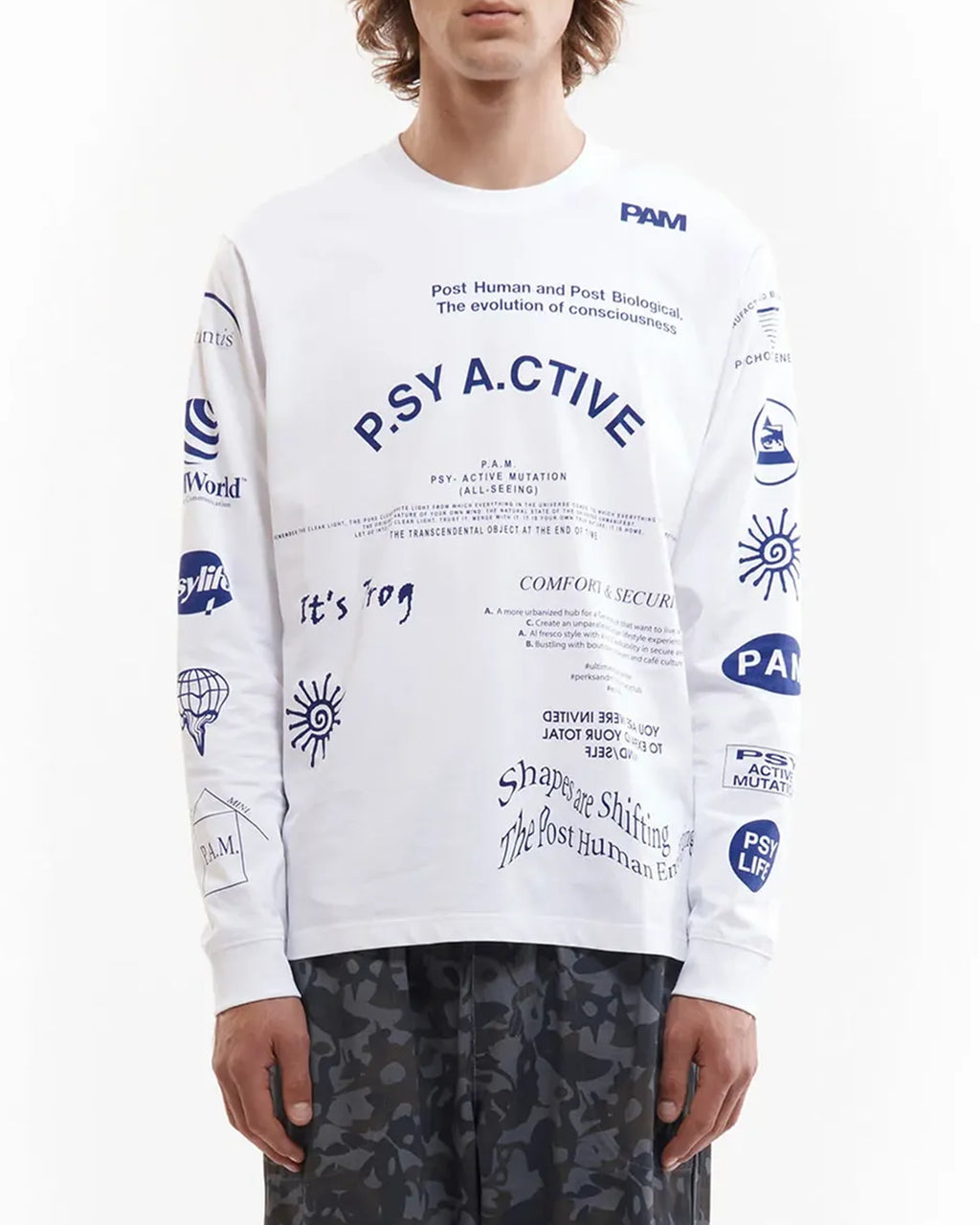 P.A.M. Perks and Mini 総柄カットソー Lサイズ Perks And Mini / TEST SHEET LS TEE | JACK in the NET 公式通販