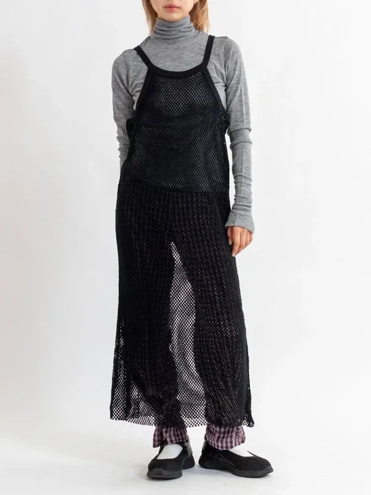 PHEENY / Bulky wool mesh dress (PA24-CS21)