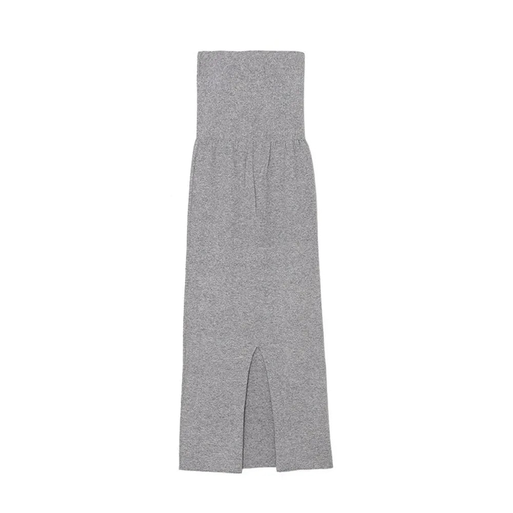 PHEENY / Cashmere silk wholegarment skirt (PA24-KT06)