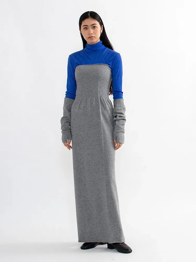 PHEENY / Cashmere silk wholegarment skirt (PA24-KT06)