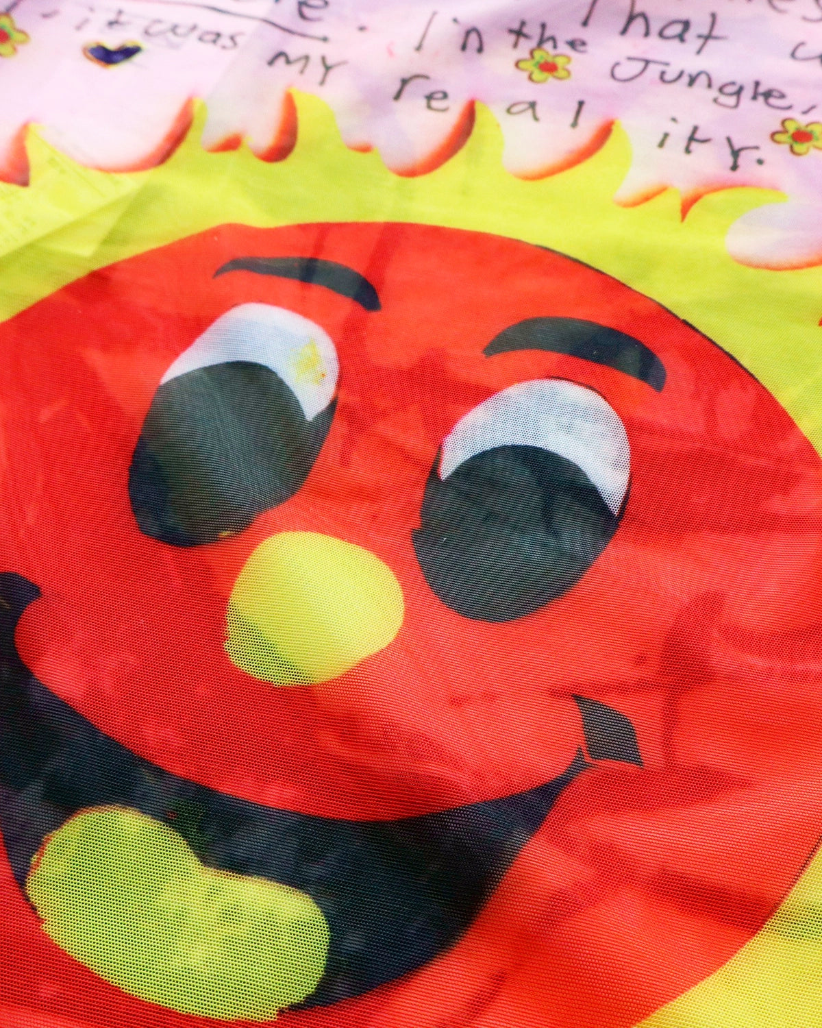 P.A.M.（Perks And Mini) / PHOTO MESH TOP - JOSHUA GORDON (3876-MLT)