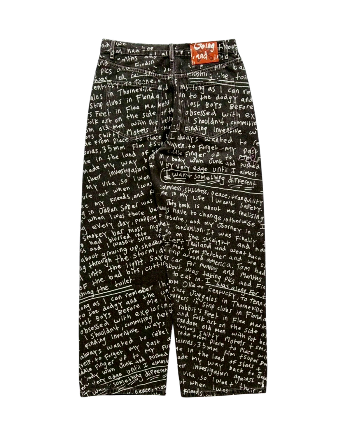 P.A.M.（Perks And Mini) / ALTO OVER PRINT JEANS - JOSHUA GORDON (80091)