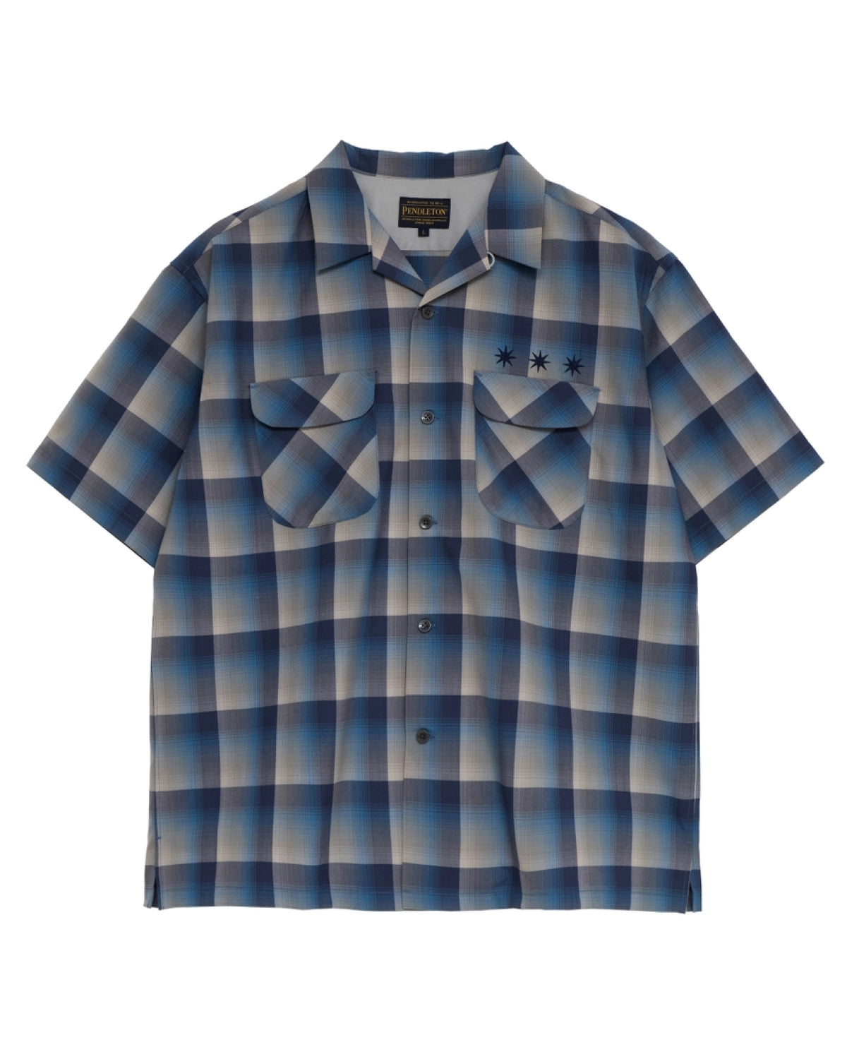 GDC × PENDLETON / Open Collar Shirt S/S (GD0326-0104)
