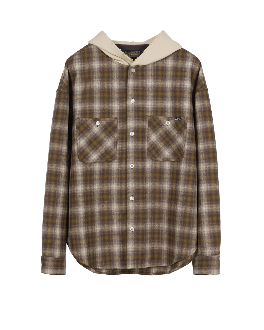 PENDLETON_KAMIYA_Hooded_Checke