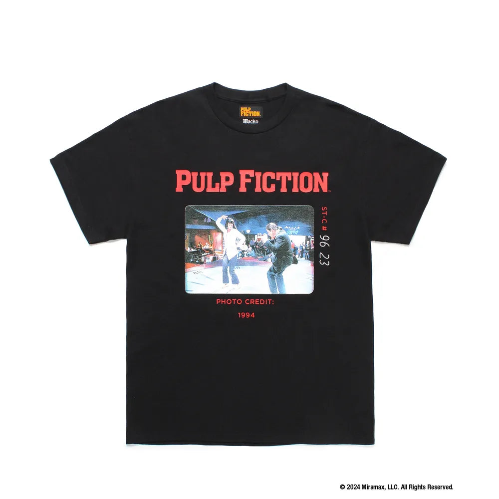 WACKO MARIA / × PULP FICTION CREW NECK T-SHIRT -TYPE4- (PF-WM-TEE06)