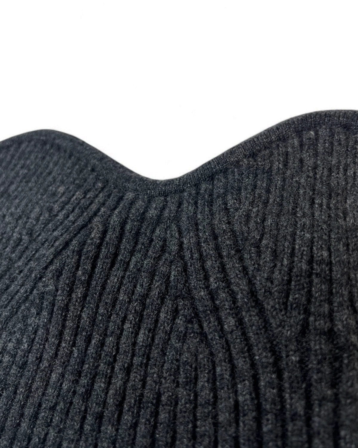 PHEENY / Extra fine lambs bustier (PA25-KT02)