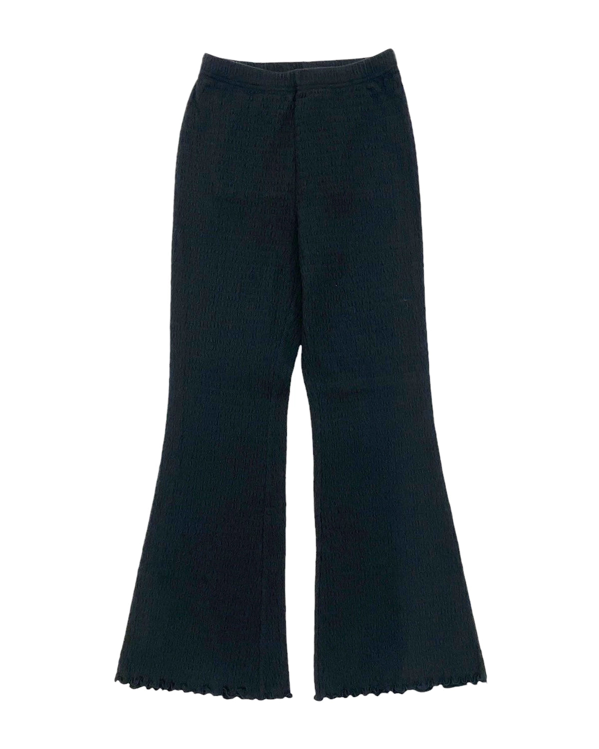 PHEENY / Cotton shirring flared pants (PS25-CS06)