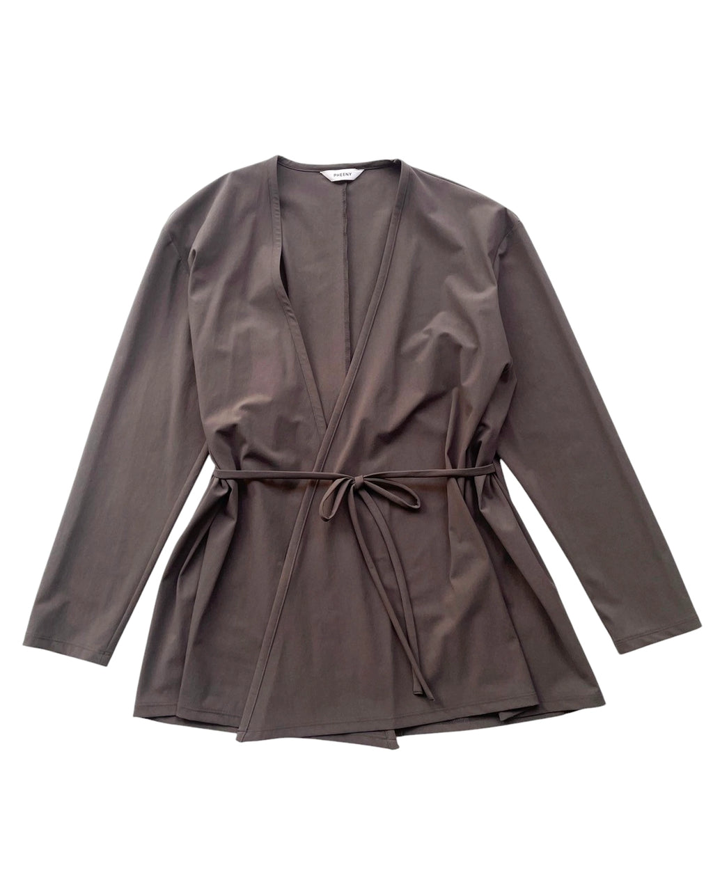 20%OFF】【PHEENY / フィーニー】Multi border ensemble KHAKI