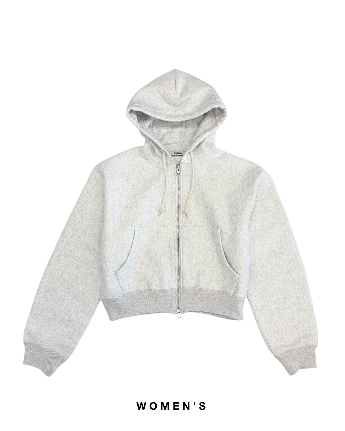 PHEENY の Athletic fleece zip up hoodie (PA25-CS02)