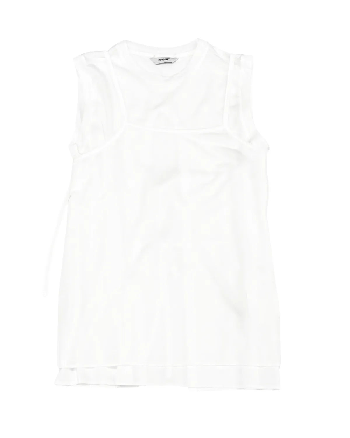 PHEENY の Cotton nylon sheer N/S ensemble (PS25-CS10)