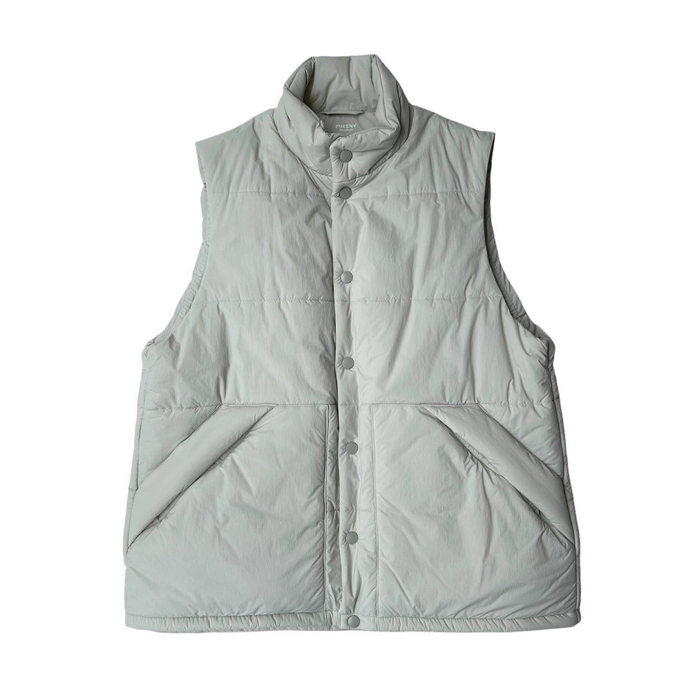 PHEENY の Nylon taffeta padding vest (PA24-EQ02)