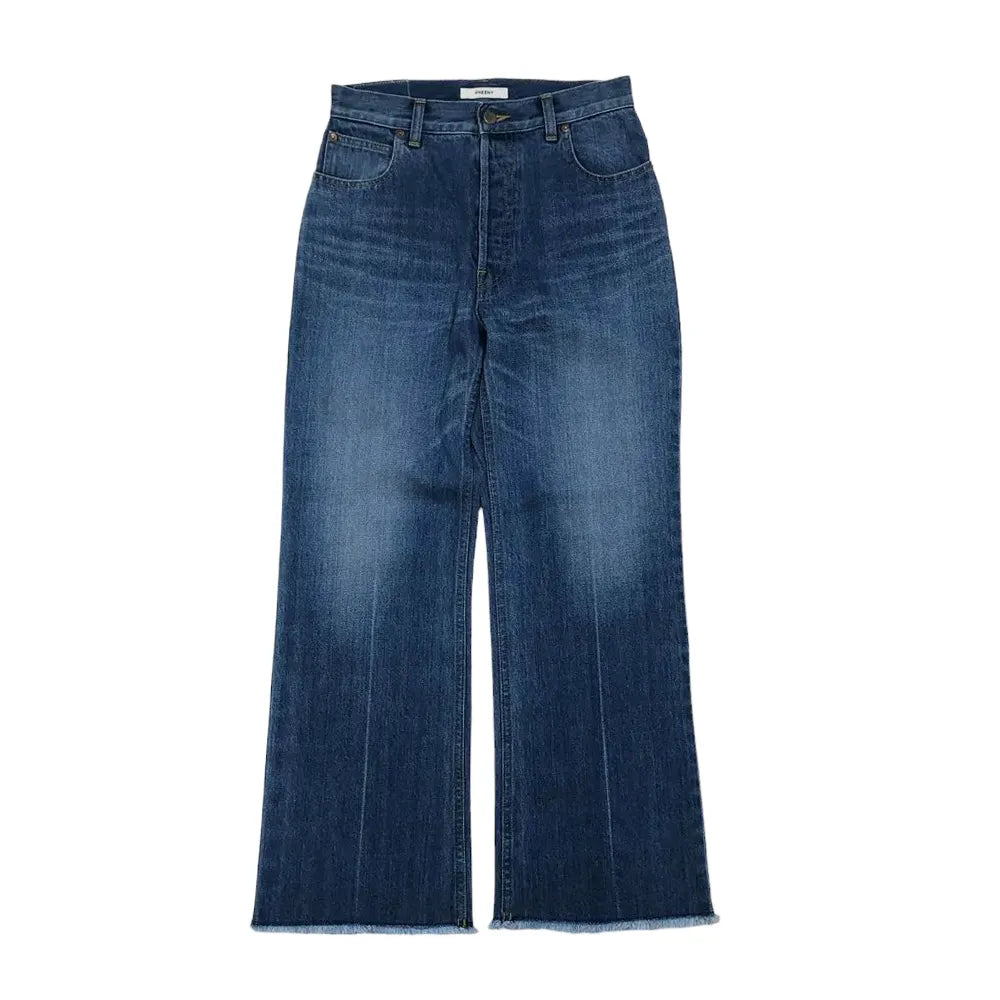 PHEENY の Vintage denim semi flared pants (PA24-PT07)