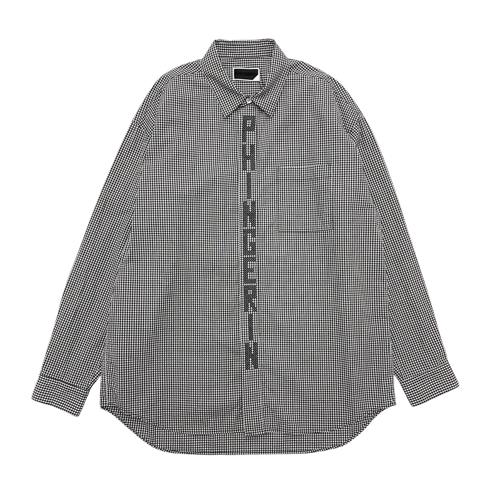 PHINGERIN / STITCH TEXT SHIRT (PD-242-ST-041)