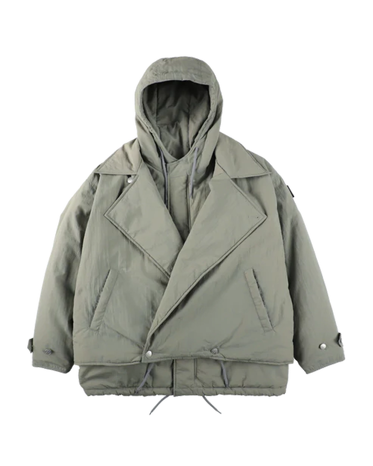 PHINGERIN の DOUBLE CUSHY HOODED JACKET (PD-252-JK-011)