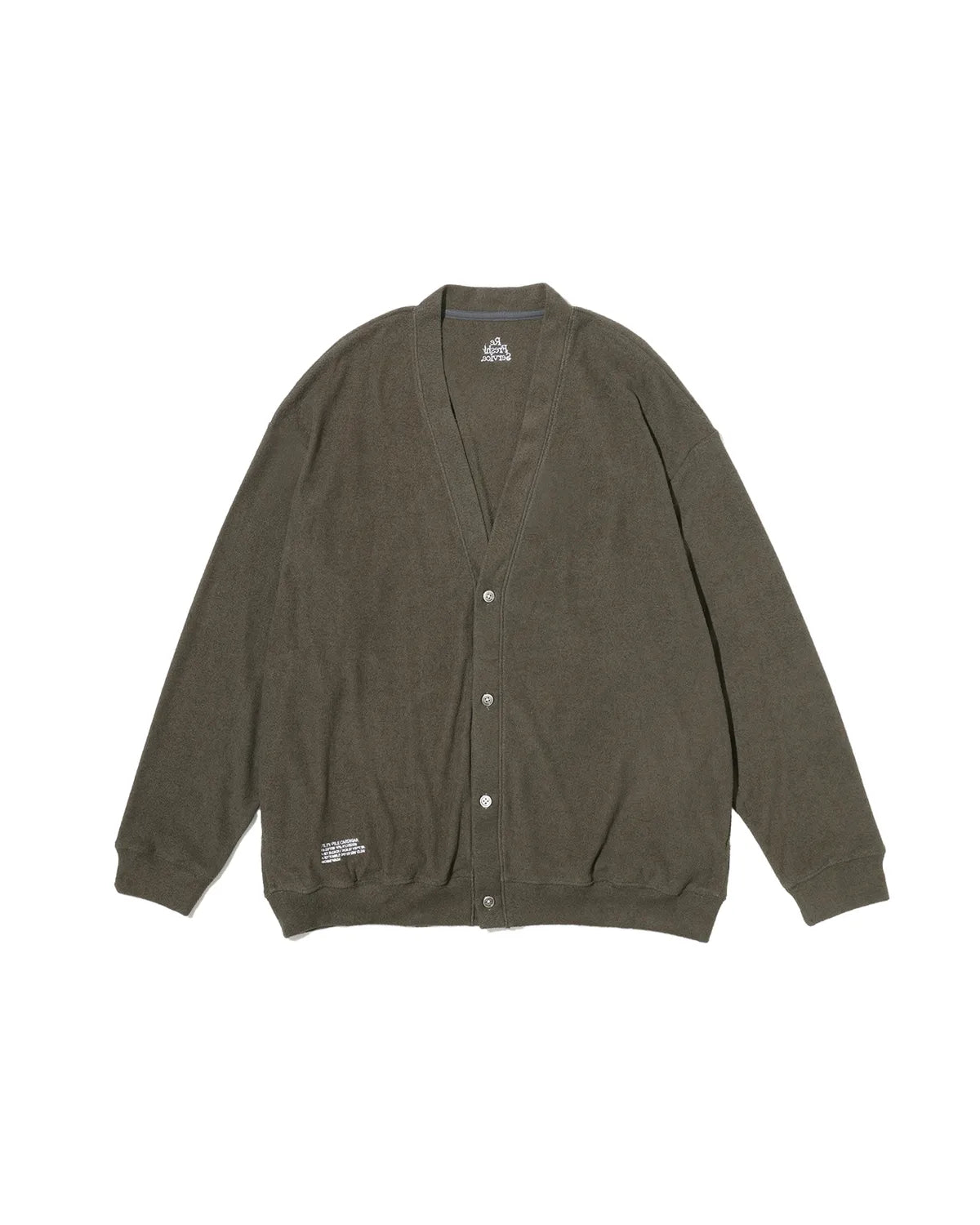 FreshService / UTILITY PILE CARDIGAN SET-UP (FSR253-60211)