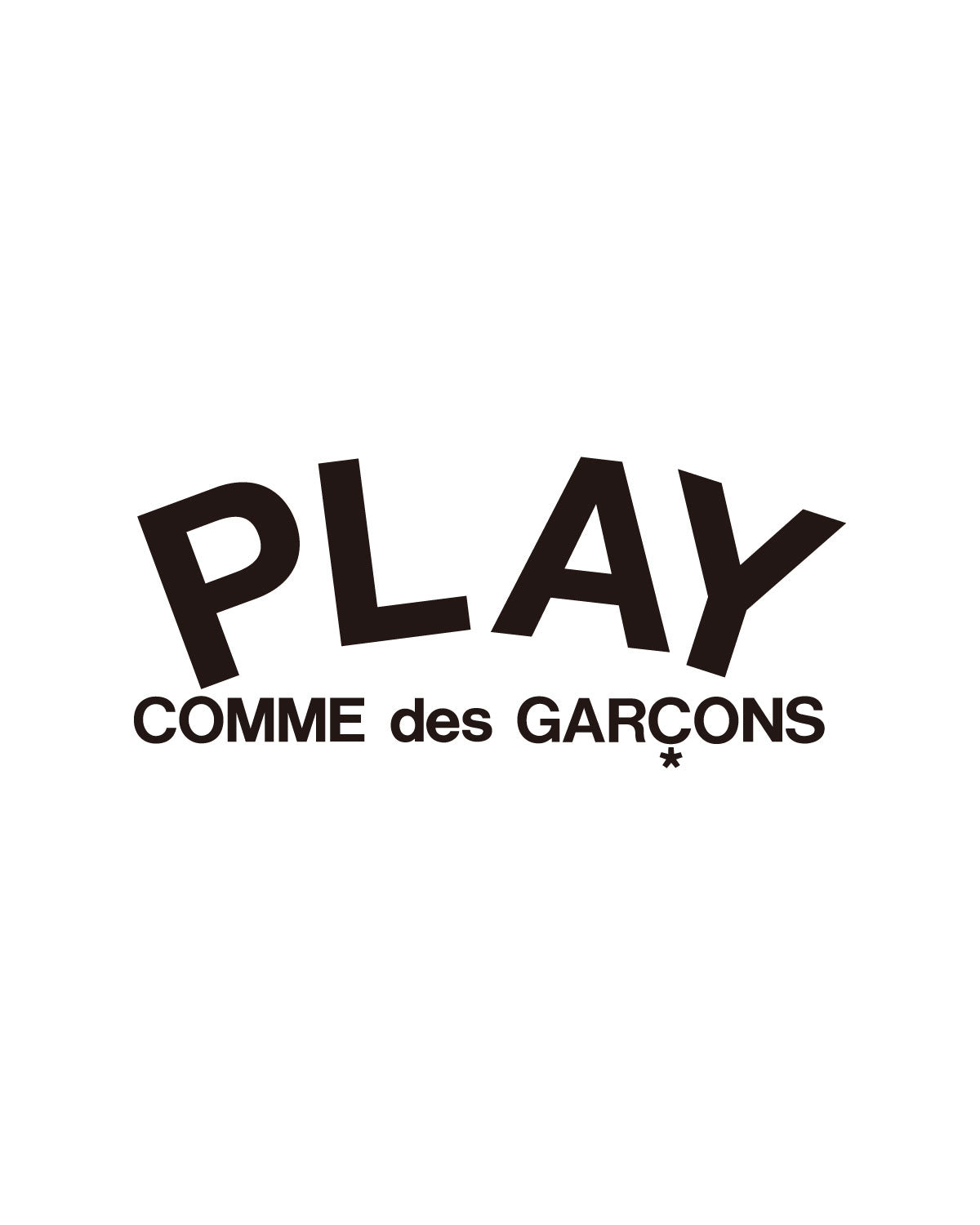 PLAY COMME des GARÇONS / Long Sleeve T-Shirt With Black Emblem (AX-T120-051)