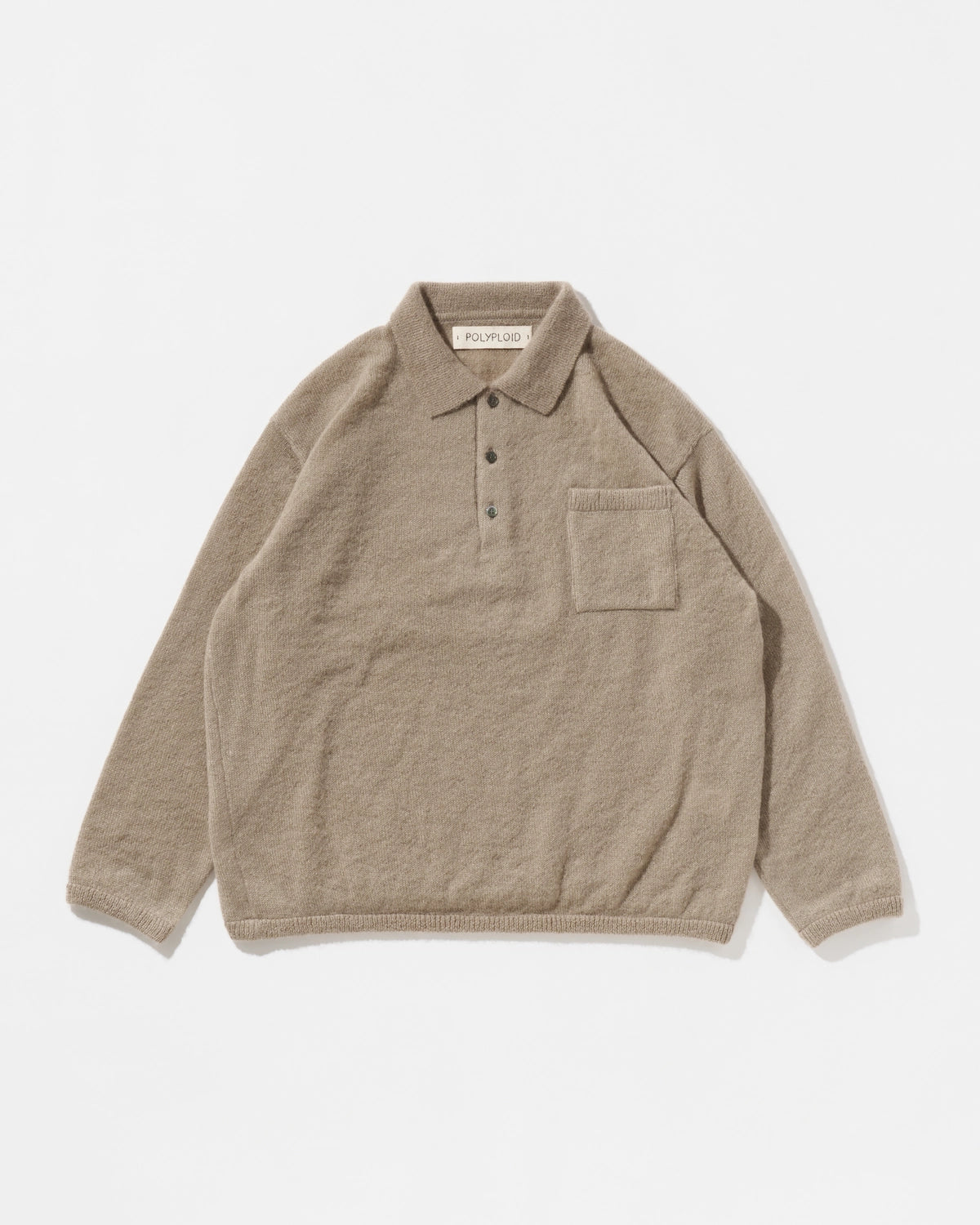 POLYPLOID の LONGSLEEVE POLO B (B-5-005-084)