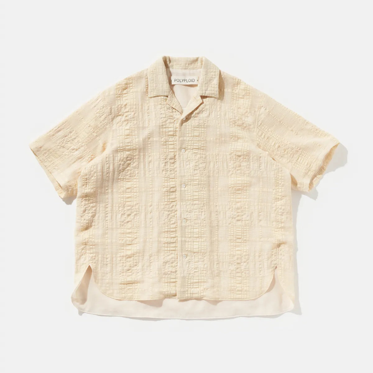 POLYPLOID 半袖コットンシャツ Polyploid Mens – Neighbour