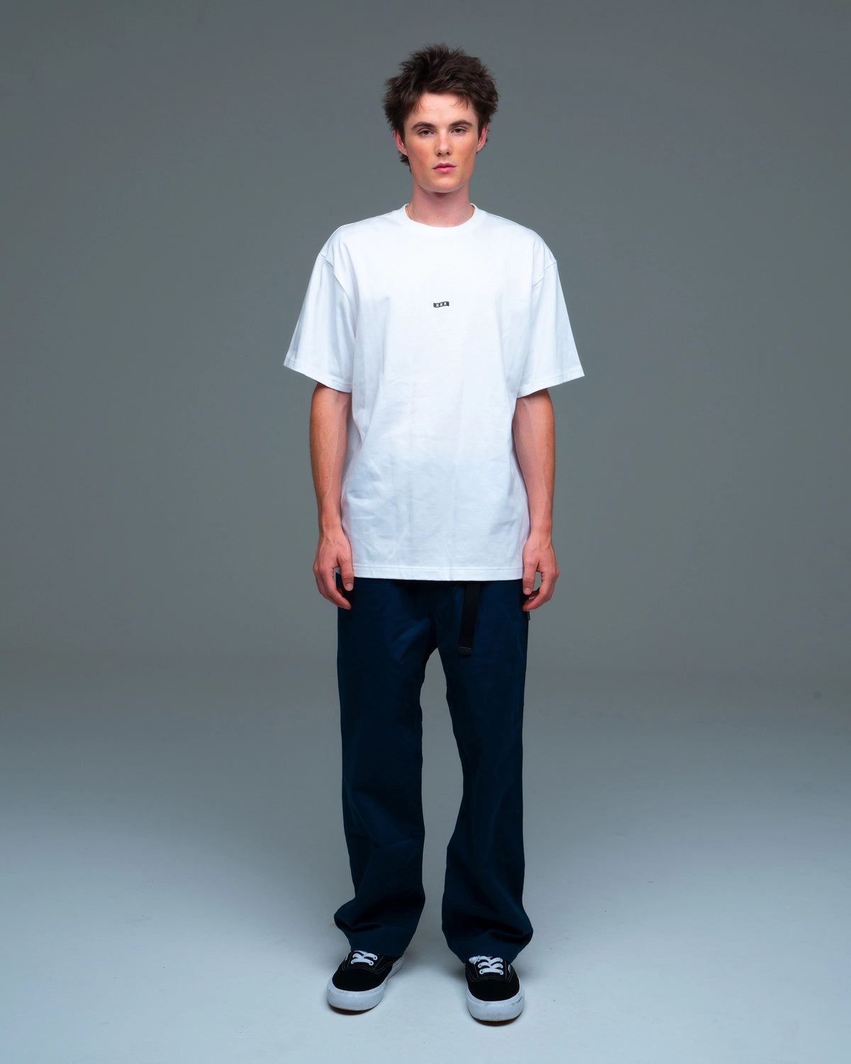 GOD SELECTION XXX / Back logo Cotton Easy Pants (GX-S26-PT-02)