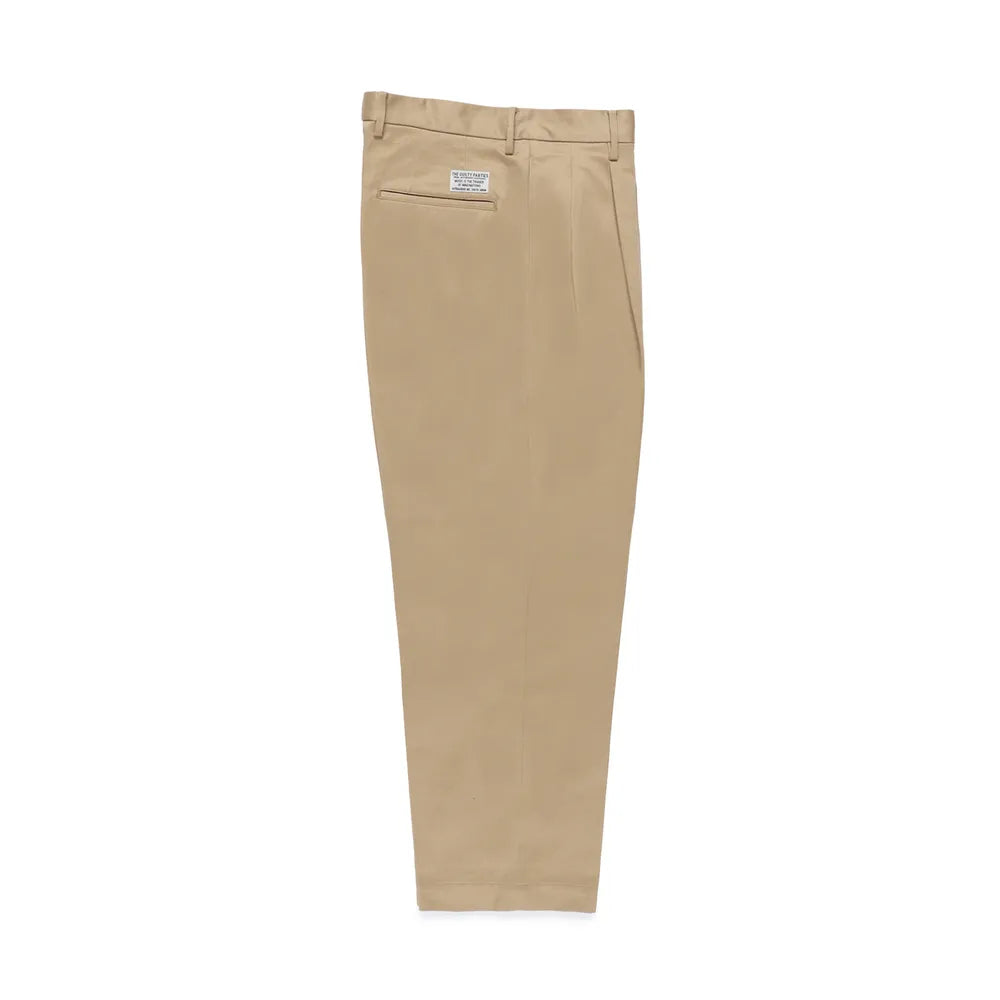 WACKO MARIA / DOUBLE PLEATED CHINO TROUSERS (24FW-WMP-PT02)