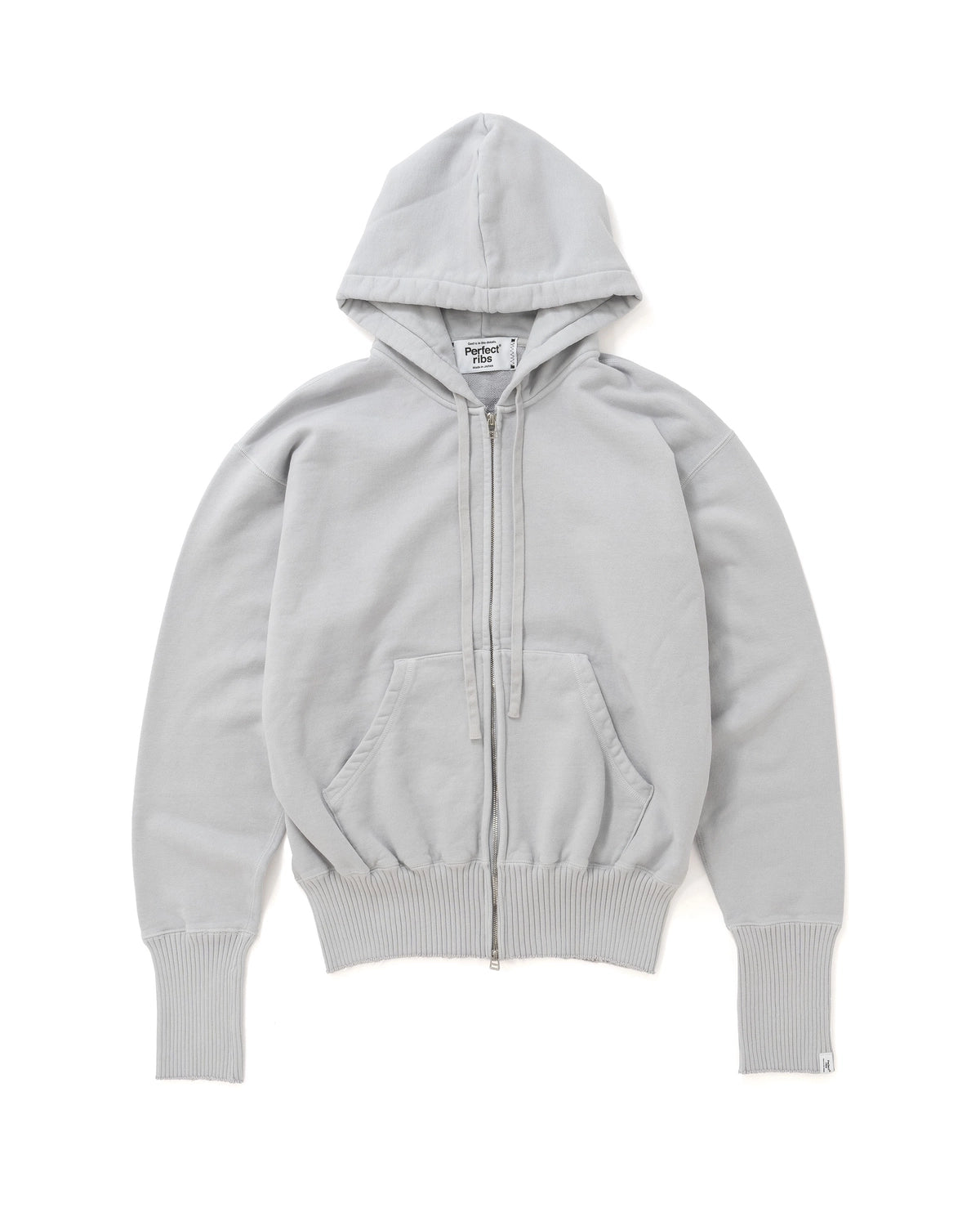 Perfect ribs®️ の Basic Zip Hoodie (PR612035)