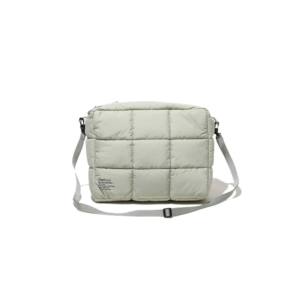 FreshService / QUILTED CUBE BAG_L (FSP243-90115B)