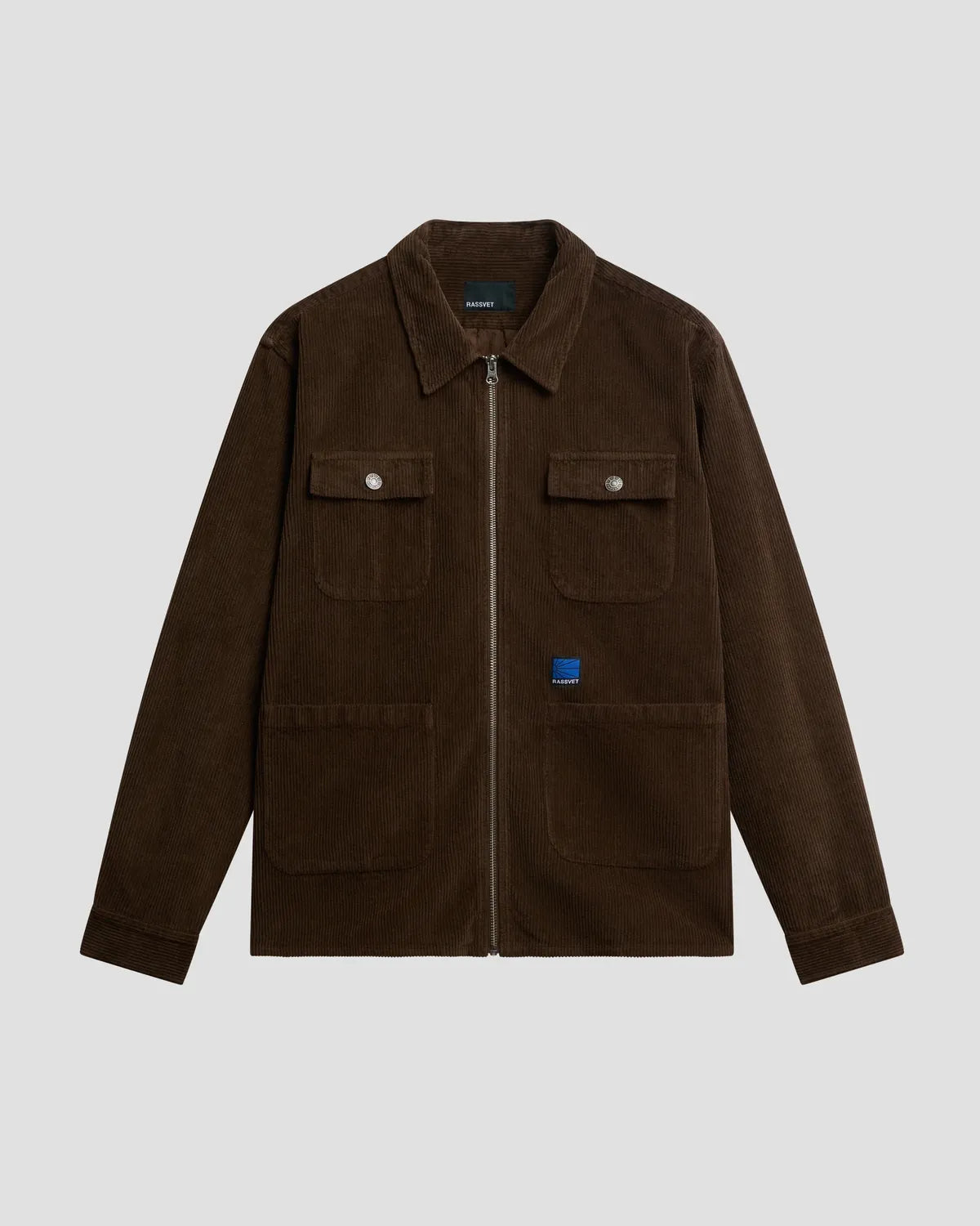 RASSVET の CORDUROY LS ZIP JACKET (PACC17B003)