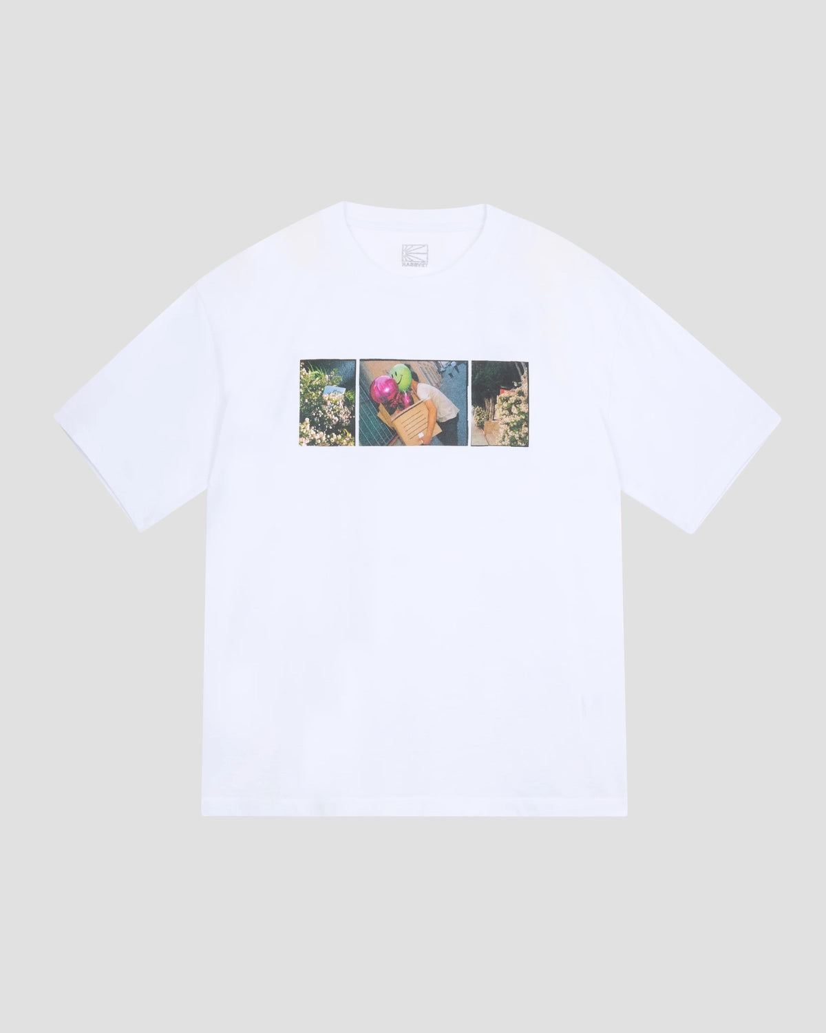 RASSVET の LA MELANCOLIA SMILE NOW T-SHIRT (PACC16T101)