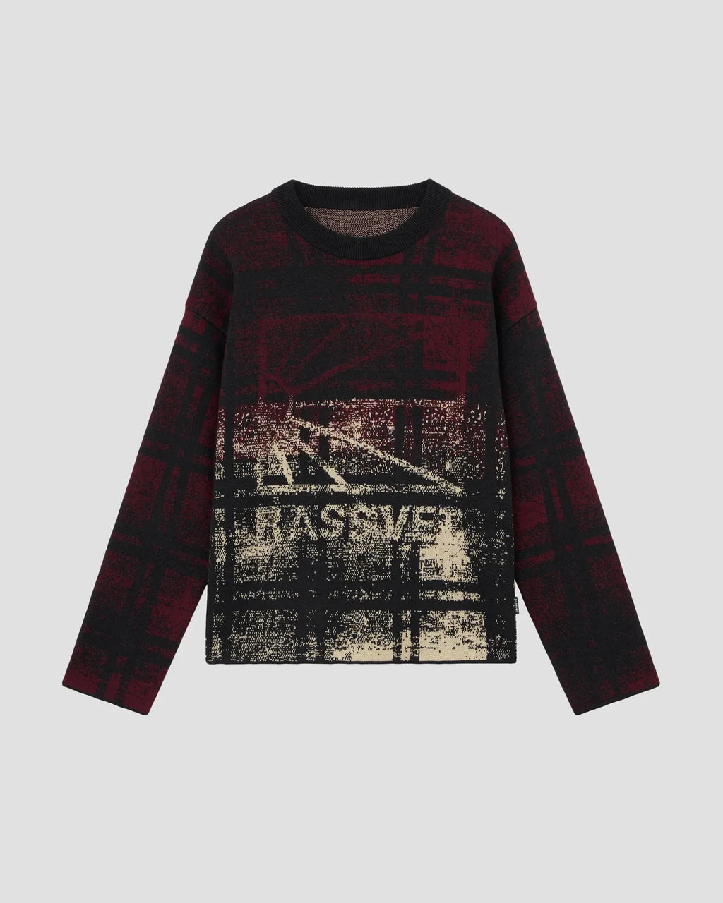 RASSVET(ラスベート) / LOGO FADE KNIT SWEATER |公式通販 RASSVET(ラスベート) / LOGO FADE KNIT SWEATER |公式通販